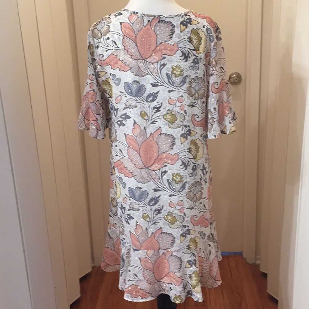 LOFT Paisley Floral Dress - Picture 4 of 7